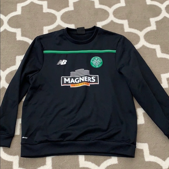 celtic new balance training top